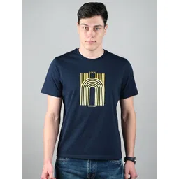 LOUIS STITCH Graphic Printed Round Neck Cotton T-shirt-picture-41