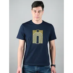 LOUIS STITCH Graphic Printed Round Neck Cotton T-shirt-picture-32