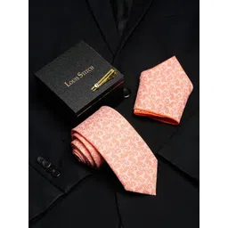 LOUIS STITCH Italian Silk Necktie Accessory Gift Set-picture-32