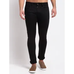 Louis Stitch Jet Black Slim Fit Jeans-picture-27
