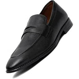 louis stitch Loafers Formal Shoes for Men | Slip-On Moccasins | Ideal for Business, Casual, Parties (RGMC_S)-picture-13