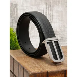 LOUIS STITCH Men Black Leather Formal Belt-picture-22