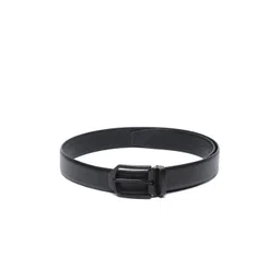 LOUIS STITCH Men Black Leather Formal Belt image 2