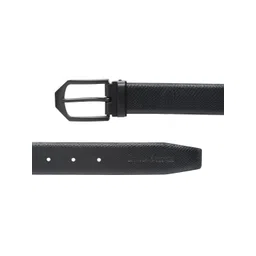 LOUIS STITCH Men Black Leather Formal Belt image 5