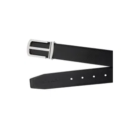 LOUIS STITCH Men Black Leather Formal Belt image 5