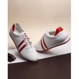 louis stitch Men Colourblock Lace-Up Sneakers-picture-22