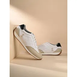 LOUIS STITCH Men Colourblocked PU Sneakers-picture-25