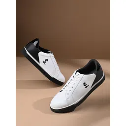 LOUIS STITCH Men Colourblocked PU Sneakers-picture-26