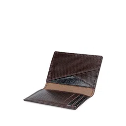 Louis Stitch Men Handcrafted Spanish Leather Three Compartment Wallet for Men image 4