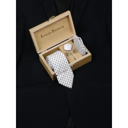 LOUIS STITCH Men Italian Necktie Accessory Gift Set-picture-36