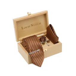 LOUIS STITCH Men Italian Silk Necktie Accessory Gift Set-picture-35