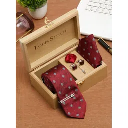 LOUIS STITCH Men Italian Silk Necktie Accessory Gift Set-picture-33