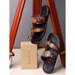 LOUIS STITCH Men Leather Comfort Sandals-picture-17