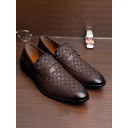 LOUIS STITCH Men Leatherette Formal Moccasins Shoes-picture-23