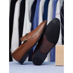 louis stitch Men Leatherette Moccasins Formal Shoes-picture-31