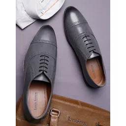 LOUIS STITCH Men Leatherette Oxford Formal Shoes-picture-10