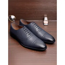 LOUIS STITCH Men Leatherette Oxford Formal Shoes image 1
