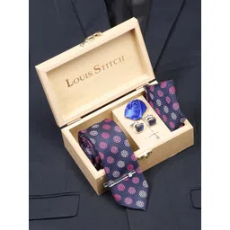 LOUIS STITCH Men Necktie Accessory Gift Set-picture-12