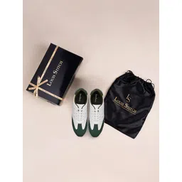 LOUIS STITCH Men Perforations PU Sneakers-picture-40