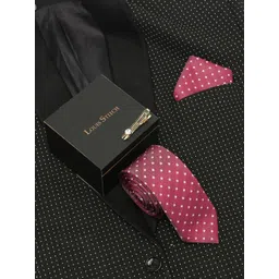 LOUIS STITCH Men Printed Silk Necktie Accessory Gift Set-picture-38