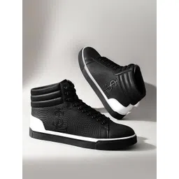 LOUIS STITCH Men PU Comfortable Lightweight Lace-Up Sneakers-picture-45