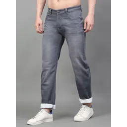 LOUIS STITCH Men Relaxed Fit Light Fade Stretchable Jeans-picture-10