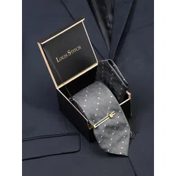 LOUIS STITCH Men Silk Necktie Accessory Gift Set-picture-19