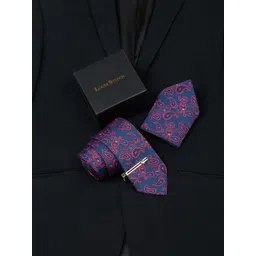 LOUIS STITCH Men Silk Printed Necktie Accessory Gift Set-picture-39