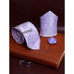 LOUIS STITCH Men Silk Printed Necktie Accessory Gift Set-picture-20