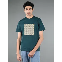 LOUIS STITCH Men Super Combed Cotton Regular Fit Round Neck T-Shirt-picture-33