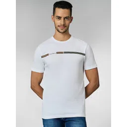 LOUIS STITCH Men Super Combed Cotton Striped Round Neck T-Shirt-picture-35