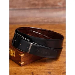 LOUIS STITCH Men Textured Leather Reversible Formal Belt-picture-28