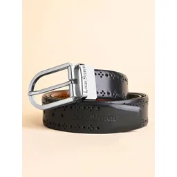 LOUIS STITCH Men Textured Leather Reversible Formal Belt-picture-27