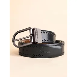 LOUIS STITCH Men Textured Leather Reversible Formal Belt-picture-32