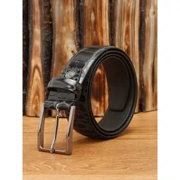 LOUIS STITCH Men Textured Leather Wide Belt-picture-13