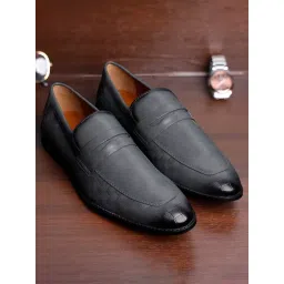 Louis Stitch Men's Ash Grey Loafers-picture-30