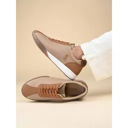 Louis Stitch Men's Beige Casual Sneakers-picture-30