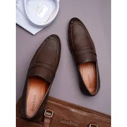 Louis Stitch Men's Brown Formal Loafers-picture-31