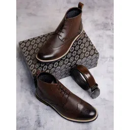 Louis Stitch Men's Brunette Brown Chukka Boots-picture-27