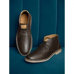 Louis Stitch Men's Brunette Brown Chukka Boots-picture-35