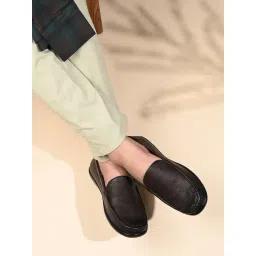Louis Stitch Men's Brunette Brown Formal Loafers-picture-32