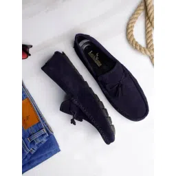 Louis Stitch Men's Federal Blue Casual Mocassins-picture-43