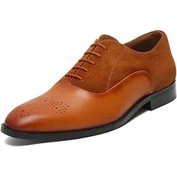 louis stitch Men's Formal Shoes | Handcrafted European Leather Brogues | Lace-Up Style for Business, Formal (LSEUBGSU)-picture-23
