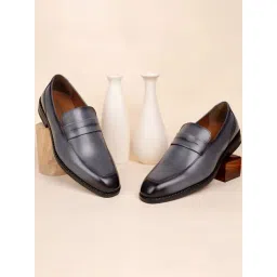 Louis Stitch Men's Grey Formal Loafers-picture-29