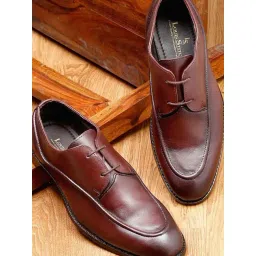 Louis Stitch Men's Rosewood Derby Shoes-picture-29