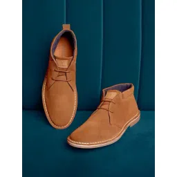 Louis Stitch Men's Russet Tan Chukka Boots-picture-18