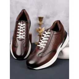 Louis Stitch Men's Tan Casual Sneakers-picture-33