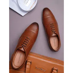 Louis Stitch Men's Tan Oxford Shoes-picture-27