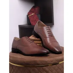 Louis Stitch Men's Tan Oxford Shoes-picture-30