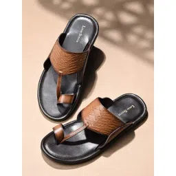 Louis Stitch Men's Tan Toe Ring Sandals-picture-39